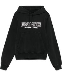 Martine Rose - Sudadera con capucha y logo en relieve - Lyst