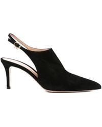 Gianvito Rossi - 80Mm Slingback Pointed-Toe Pumps - Lyst