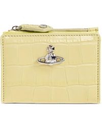 Vivienne Westwood - Orb Crocodile-Effect Wallet - Lyst