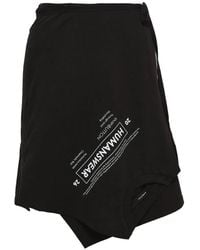 Pushbutton - Tie-Waist Mini Skirt - Lyst
