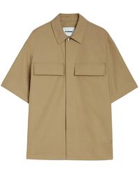 Jil Sander - Cotton Shirt With Classic Collar - Lyst