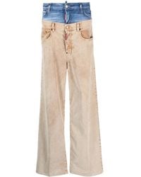 DSquared² - Twin Pack Layered Jeans - Lyst