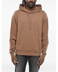 DIESEL - Logo-Print Drawstring Hoodie - Lyst
