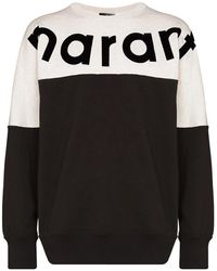 Isabel Marant - Sweatshirt mit Logo-Print - Lyst