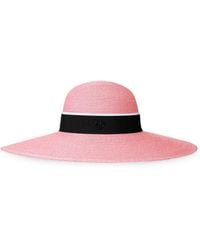Maison Michel - Blache Straw Capeline Hat - Lyst