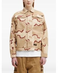 Alpha Industries - Chore Camo Camouflage-Print Jacket - Lyst