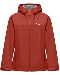 Salewa - Hooded Lightweight Jacket - Lyst