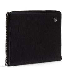 Guess - Milano Logo-Plaque Textured Wallet - Lyst