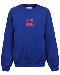 Giada Benincasa - Ciao Amore Crew-Neck Sweatshirt - Lyst