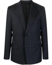 Lanvin - Single-Breasted Wool Jacket - Lyst
