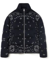 Alanui - Bandana Jacquard Puffer Jacket - Lyst