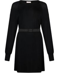 Liu Jo - Knit Dress With Cut-Out - Lyst
