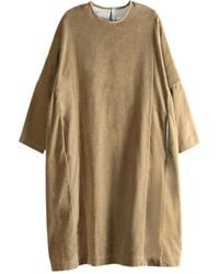 Casey Casey - Pyj Rouch Paneled Midi Dress - Lyst