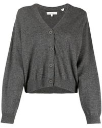 Chinti & Parker - V-neck Cropped Wool Cardigan - Lyst