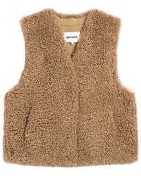Apparis - Lyle Bouclé Vest - Lyst