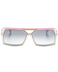 Cazal - 8509 Rectangle-frame Sunglasses - Lyst