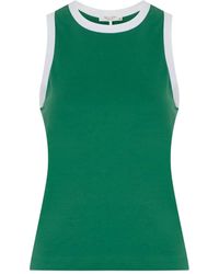 Rag & Bone - Top con ribete en contraste - Lyst
