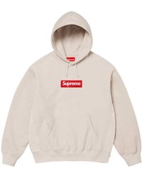 Orange box logo supreme hoodie online