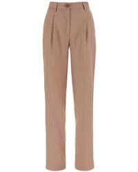 Jacob Cohen - Pleated Trousers - Lyst