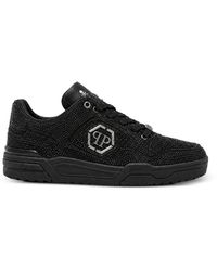 Philipp Plein - Low-Top Predator V2 Stras Sneakers - Lyst