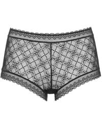 Eres - Closerie Lace-Trim Shorts - Lyst