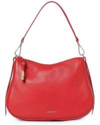 Coccinelle - Small Nory Grained Leather Shoulder Bag - Lyst
