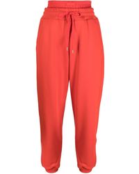 3.1 Phillip Lim - High-waisted Cotton Track Trousers - Lyst