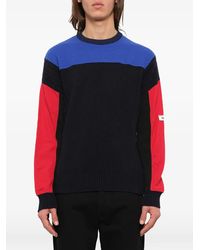 KENZO - Color-Block Knit Sweater - Lyst