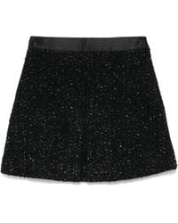 Emporio Armani - Lurex Jupe - Lyst