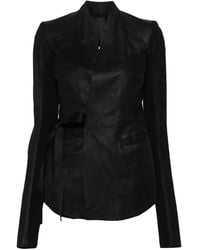 Rick Owens - Chaqueta Con Efecto Agrietado - Lyst