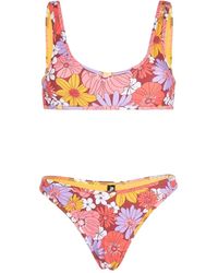 Reina Olga - Bikini Coolio À Fleurs - Lyst
