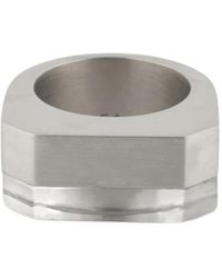 Rick Owens - Crystal-Embellished Brass Ring - Lyst