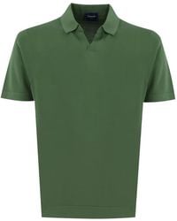 Drumohr - Chemise À Col Polo - Lyst