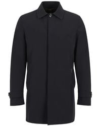 Moorer - Buttoned Porto-Os Coat - Lyst
