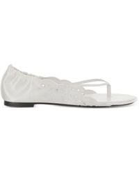 Jacquemus - Les Sandales Nu-Pieds Embroidered Sandals - Lyst