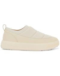 Moncler - Gesteppte Slip-On-Sneakers - Lyst