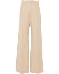 Chloé - シームディテール ワイドパンツ - Lyst