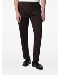 PT Torino - Logo-Detail Tailored Trousers - Lyst