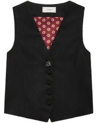 Maliparmi - Button-Fastening Waistcoat - Lyst