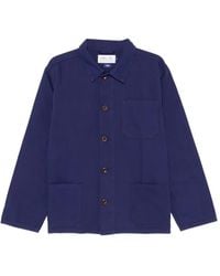 Uskees - Chest-Pocket Shirt Jacket - Lyst