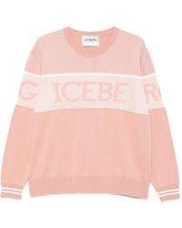 Iceberg - Logo-Detail Sweatshirt - Lyst