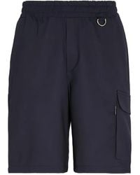 FAMILY FIRST - Elastic-Waist Cargo Shorts - Lyst