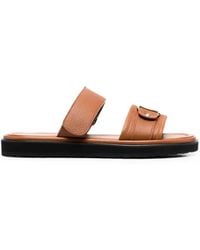 Ferragamo - Vara Touch-Strap Sandals - Lyst