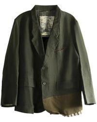 Ziggy Chen - Panelled Blazer - Lyst