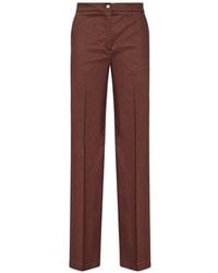 Pinko - Buttoned Tailored Chinos - Lyst