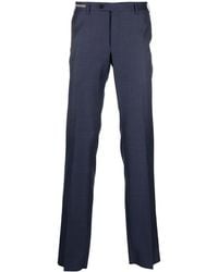 Corneliani - Slim-Cut Tailored Trousers - Lyst