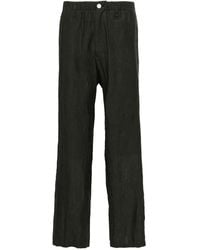Yohji Yamamoto - Seam-Detail Tapered Trousers - Lyst