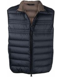 Brioni - Quilted-finish Down Gilet - Lyst