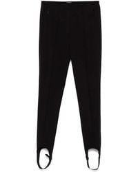 Tibi - Leggings Compact Ultra Elasticizzati Con Staffa - Lyst