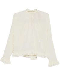 N°21 - Blouse With Bow - Lyst